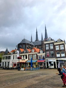 Markt, Delft, Zuid-Holland, Nederland 