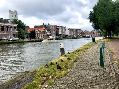 Delftweg, Delft, Zuid-Holland, Nederland 