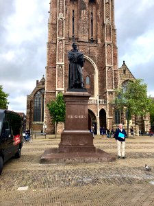 Hugo Grotius Monument, Delft, Zuid-Holland, Nederland 