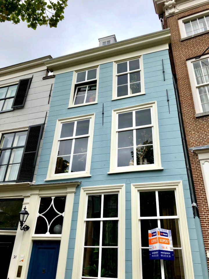 Oude Delft, Delft, Zuid-Holland, Nederland 