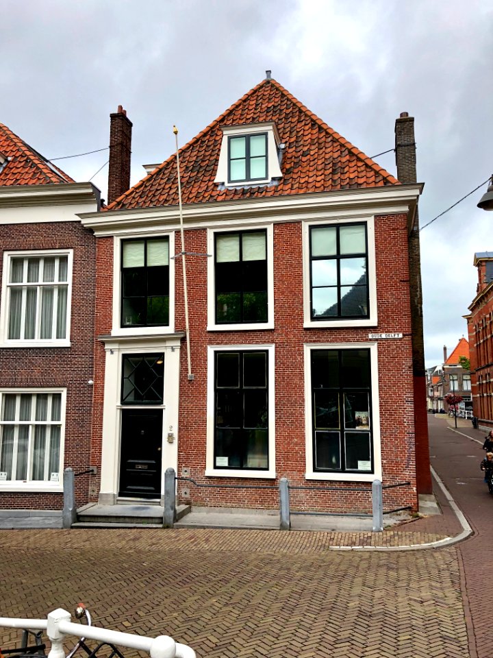 Oude Delft, Delft, Zuid-Holland, Nederland 