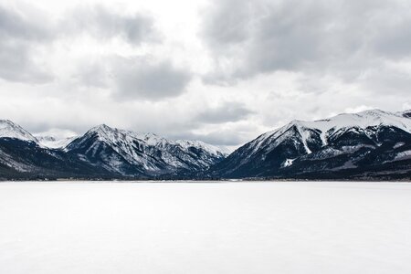 Mountain range mountains nature photo