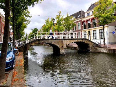 Koornmarkt, Delft, Zuid-Holland, Nederland 