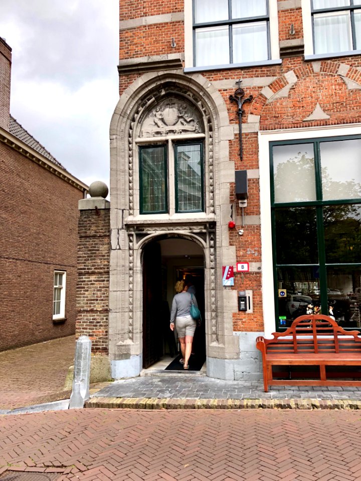 Breestraat, Delft, Zuid-Holland, Nederland 