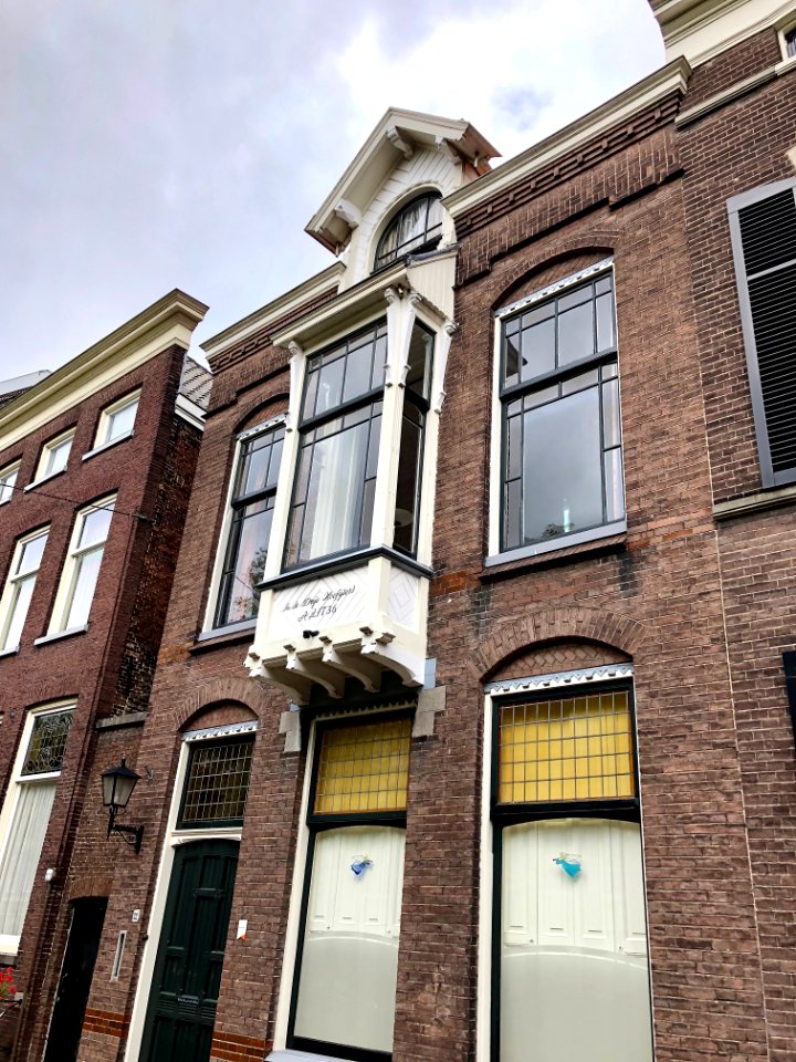 Oude Delft, Delft, Zuid-Holland, Nederland 