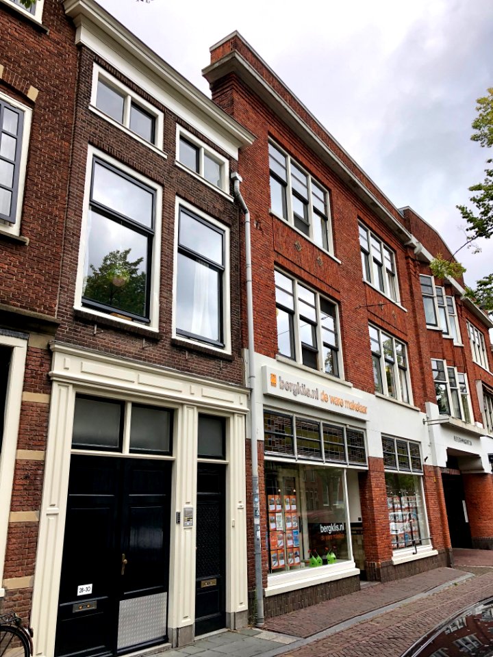 Koornmarkt, Delft, Zuid-Holland, Nederland 