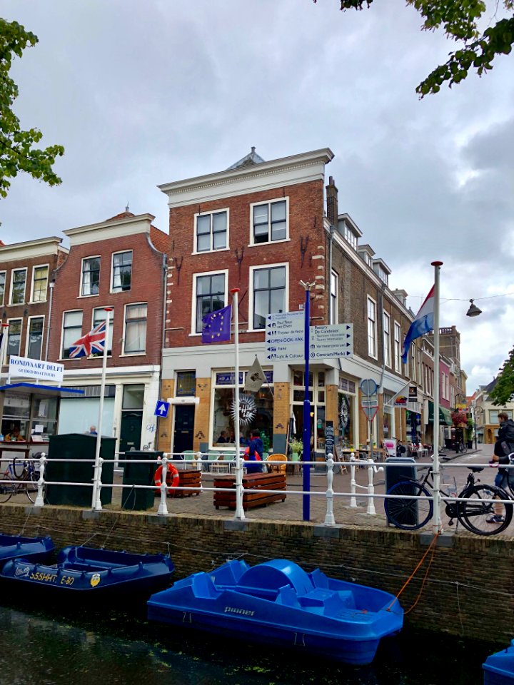 Koornmarkt, Delft, Zuid-Holland, Nederland 