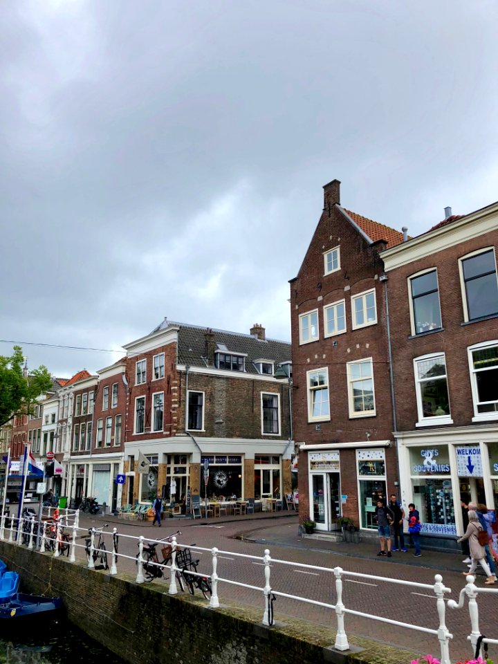 Koornmarkt, Delft, Zuid-Holland, Nederland 