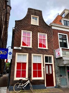 Oude Langendijk, Delft, Zuid-Holland, Nederland 