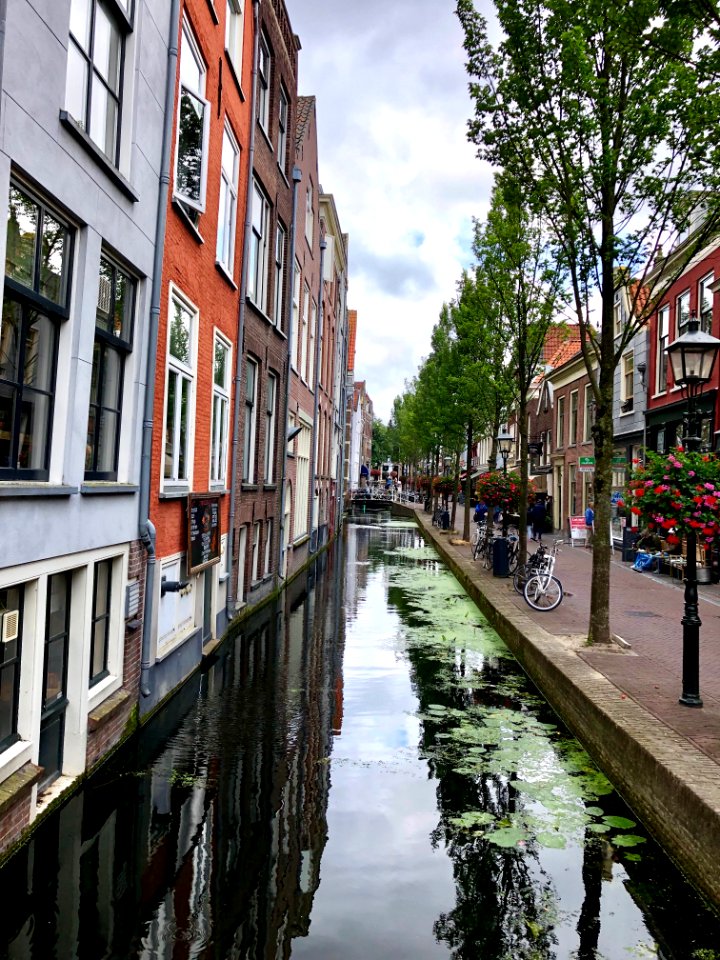 Voldersgracht, Delft, Zuid-Holland, Nederland 