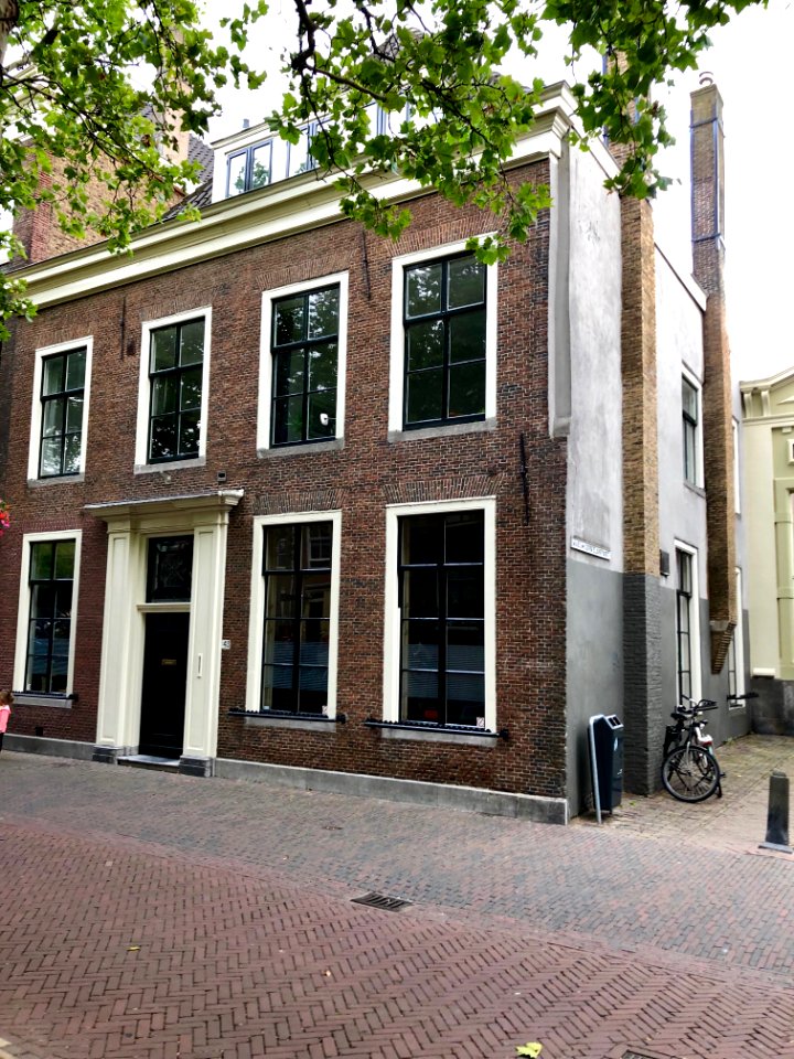 Burgwal, Delft, Zuid-Holland, Nederland 