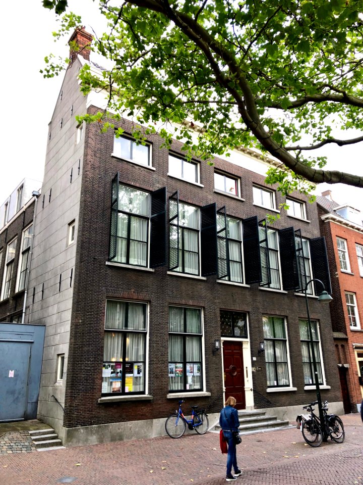 Burgwal, Delft, Zuid-Holland, Nederland 