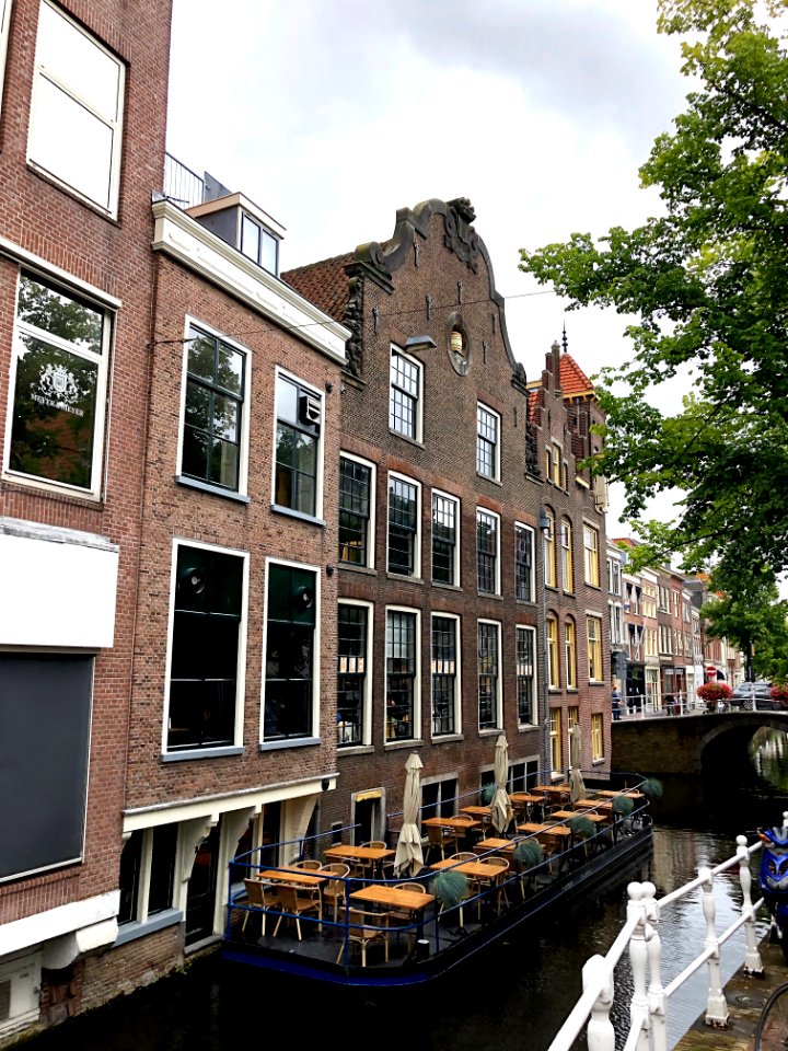 Wijnhaven, Delft, Zuid-Holland, Nederland 
