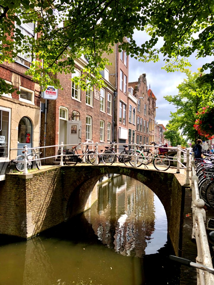 Wijnhaven, Delft, Zuid-Holland, Nederland 