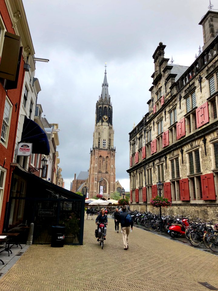 Markt, Delft, Zuid-Holland, Nederland 