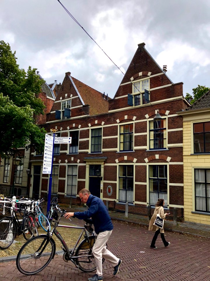 Oude Delft, Delft, Zuid-Holland, Nederland 