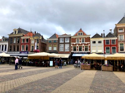 Markt, Delft, Zuid-Holland, Nederland 