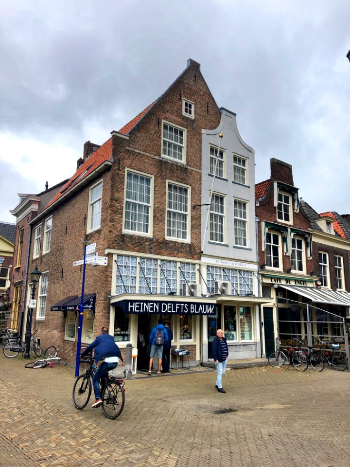 Markt, Delft, Zuid-Holland, Nederland 