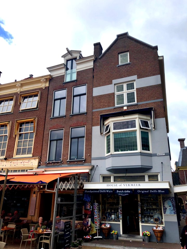 Markt, Delft, Zuid-Holland, Nederland 