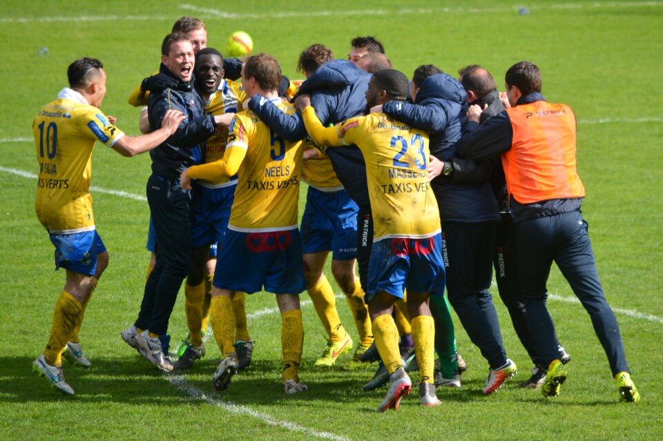 Group team sport celebrate victory