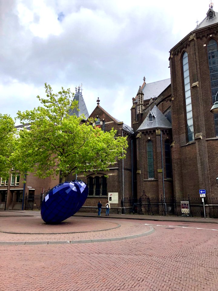 Blue Heart of Delft, Delft, Zuid-Holland, Nederland 