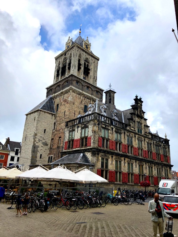 Stadhuis Delft, Delft, Zuid-Holland, Nederland 