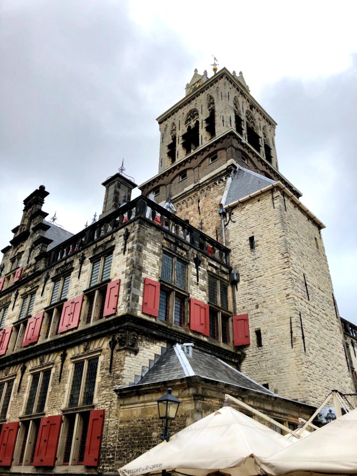 Stadhuis Delft, Delft, Zuid-Holland, Nederland 