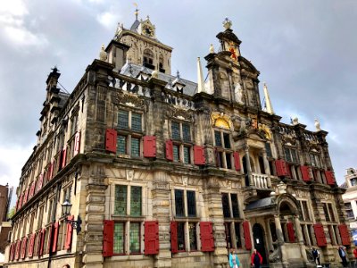 Stadhuis Delft, Delft, Zuid-Holland, Nederland photo