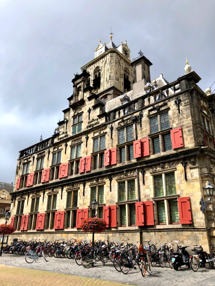 Stadhuis Delft, Delft, Zuid-Holland, Nederland 
