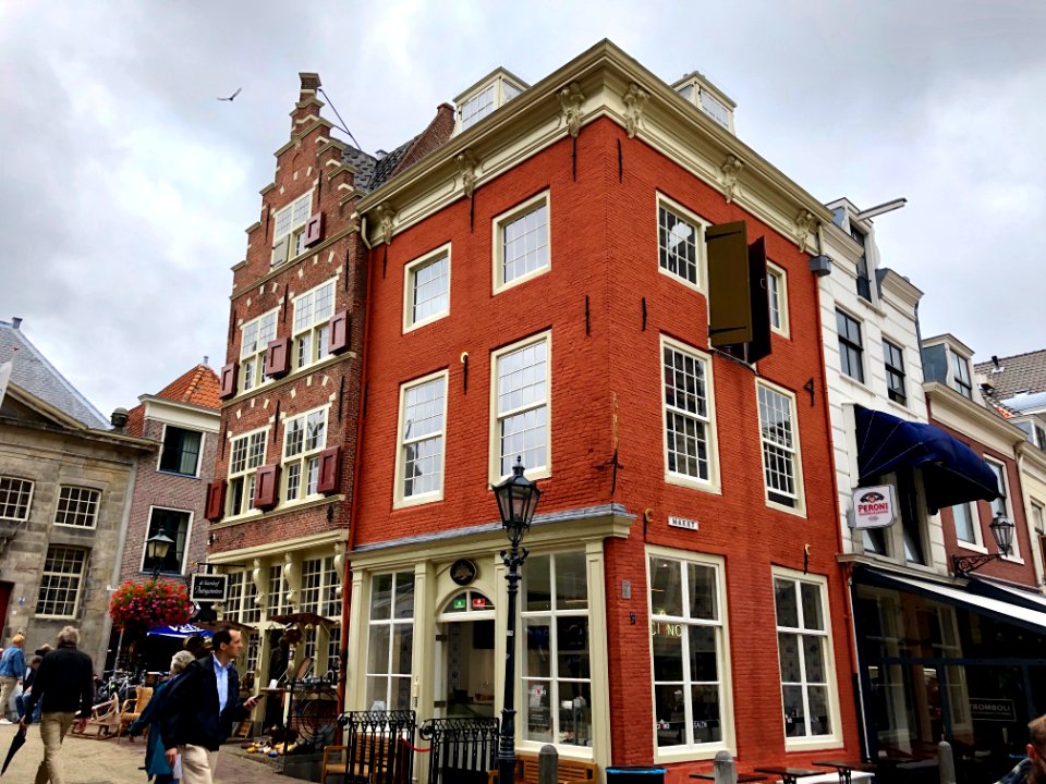 Markt, Delft, Zuid-Holland, Nederland 
