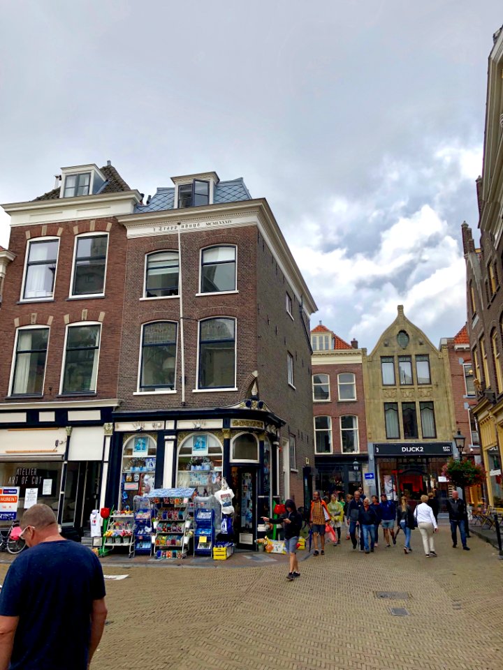 Markt, Delft, Zuid-Holland, Nederland 