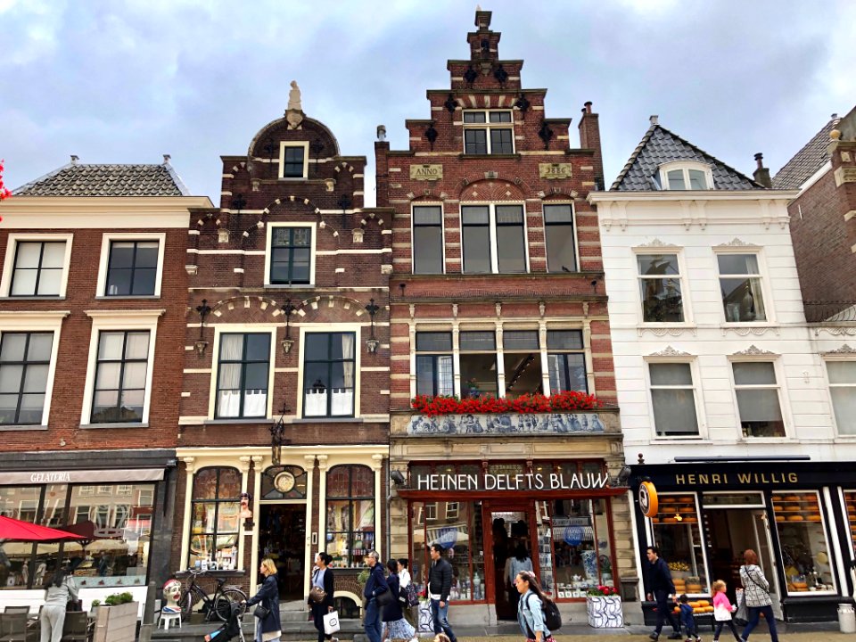 Markt, Delft, Zuid-Holland, Nederland 