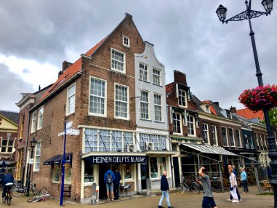 Markt, Delft, Zuid-Holland, Nederland 
