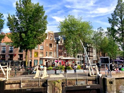 Singel, Binnenstad, Amsterdam, Noord-Holland, Nederland 
