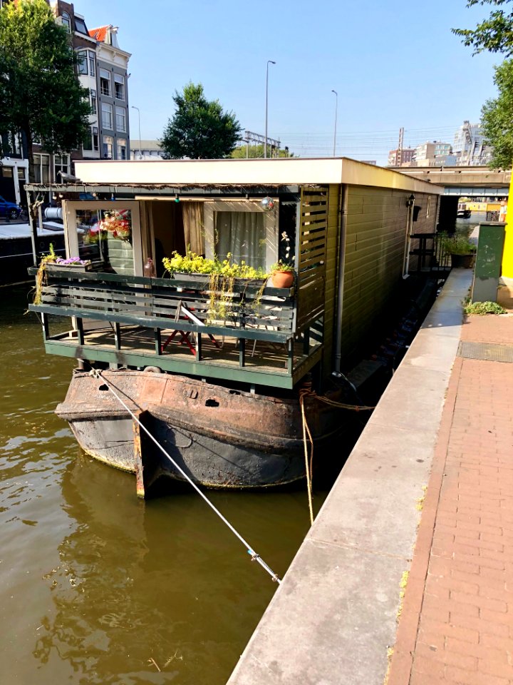 Houseboat, Korte Prinsengracht, Haarlemmerbuurt, Amsterdam… 