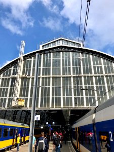 Amsterdam Centraal Station, Binnenstad, Amsterdam, Noord-H… photo
