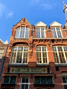 St. Antonia-Meisjesschool, Haarlemmerbuurt, Amsterdam, Noo… 