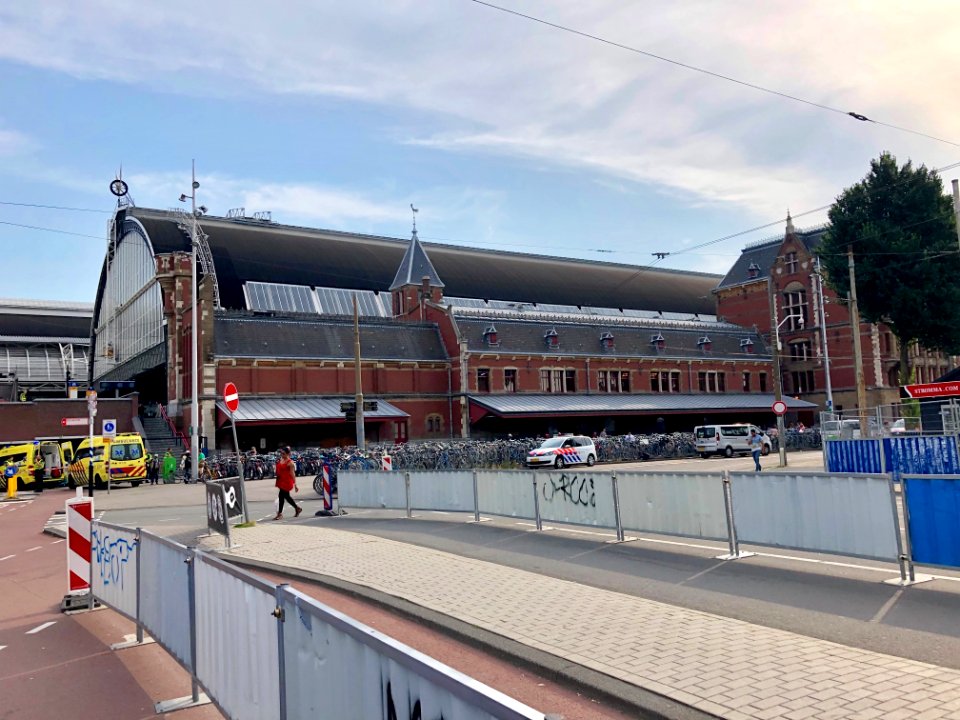 Amsterdam Centraal Station, Binnenstad, Amsterdam, Noord-H… 
