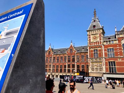 Amsterdam Centraal Station, Binnenstad, Amsterdam, Noord-H… photo