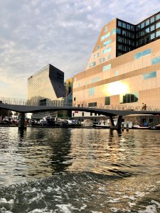 Vluchthavenbrug, Haarlemmerbuurt, Amsterdam, Noord-Holland… 