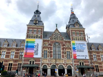 Rijksmuseum, Museumkwartier, Amsterdam, Noord-Holland, Ned… 