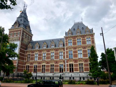 Rijksmuseum, Museumkwartier, Amsterdam, Noord-Holland, Ned… 