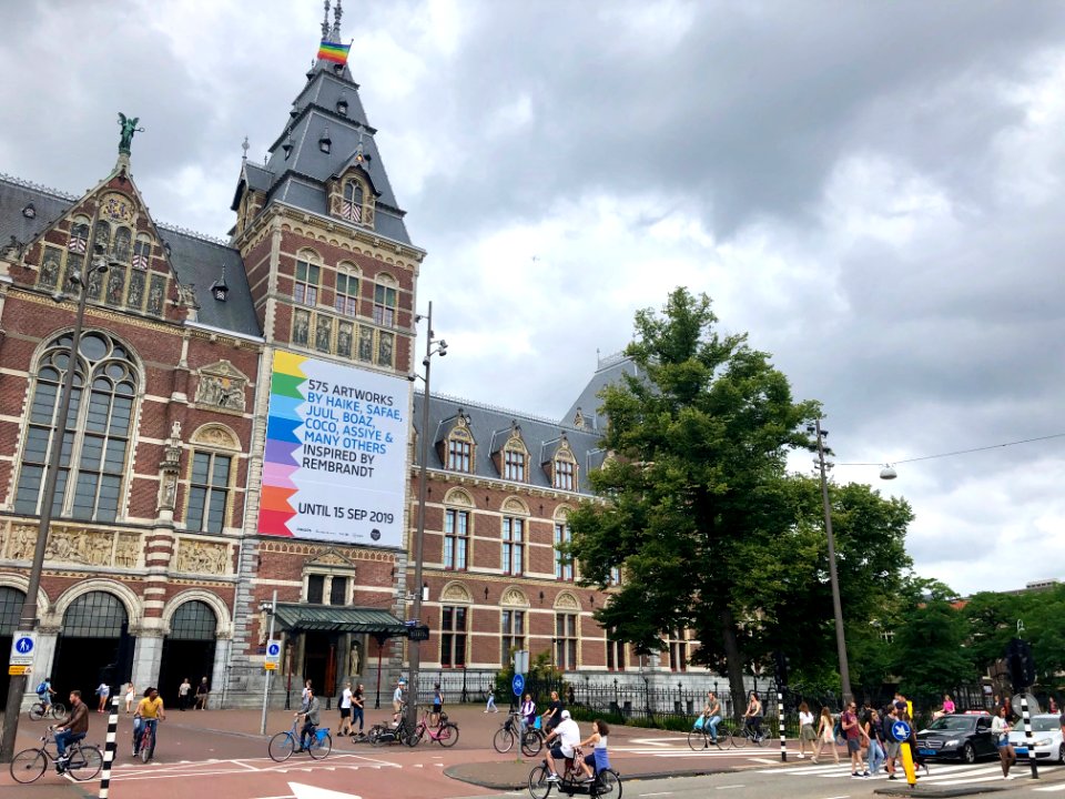 Rijksmuseum, Museumkwartier, Amsterdam, Noord-Holland, Ned… 