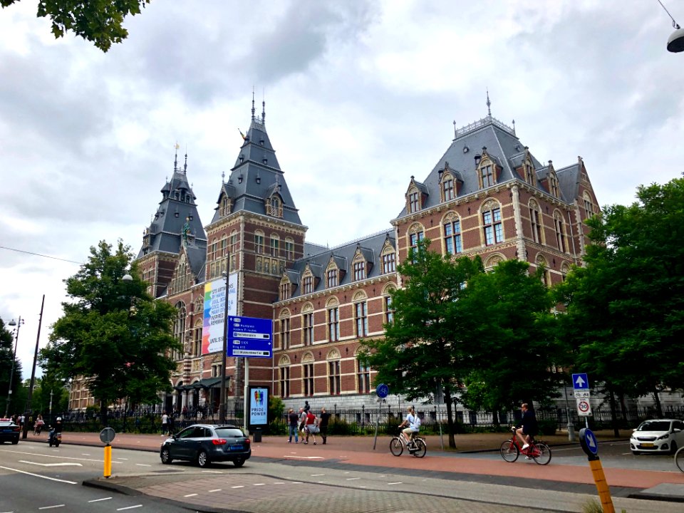 Rijksmuseum, Museumkwartier, Amsterdam, Noord-Holland, Ned… 