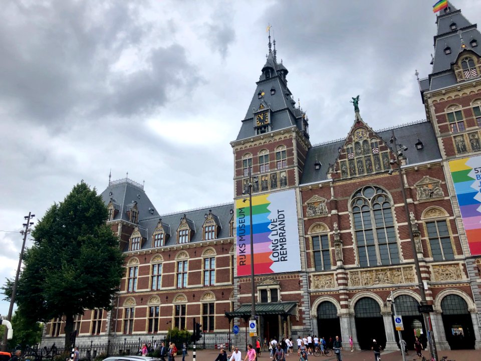 Rijksmuseum, Museumkwartier, Amsterdam, Noord-Holland, Ned… 