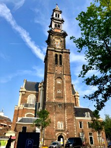 Westerkerk, Grachtengordel, Amsterdam, Noord-Holland, Nede… 