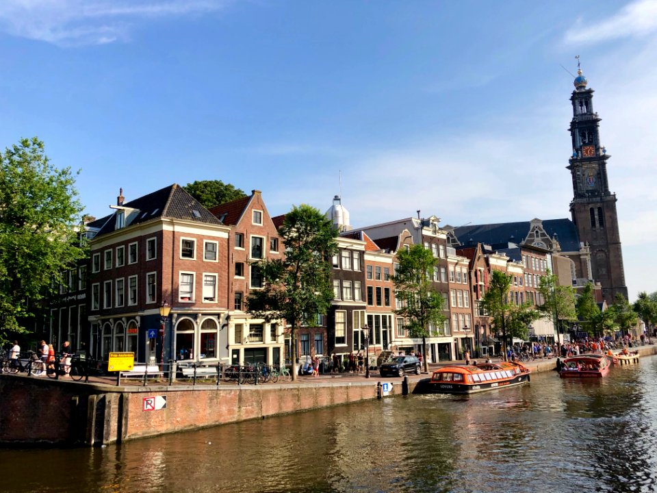 Prinsengracht, Grachtengordel, Amsterdam, Noord-Holland, N… 
