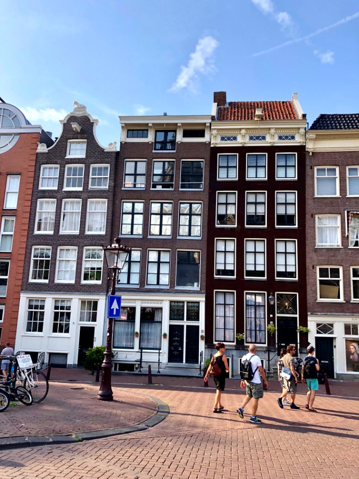 Bloemgracht, Jordaan, Amsterdam, Noord-Holland, Nederland 