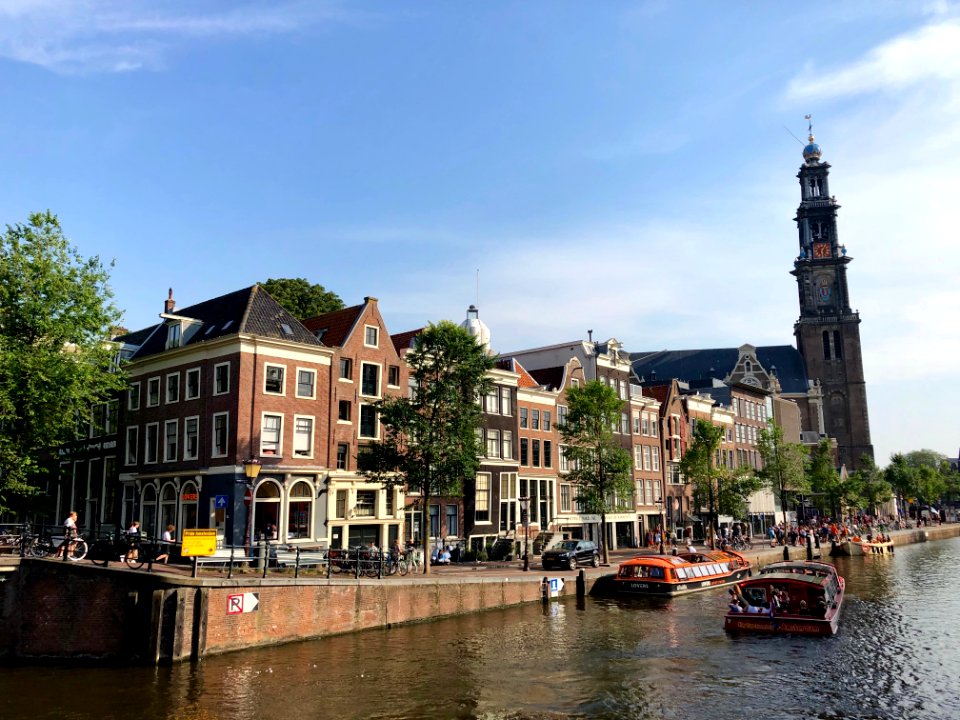 Prinsengracht, Grachtengordel, Amsterdam, Noord-Holland, N… 
