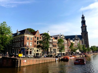 Prinsengracht, Grachtengordel, Amsterdam, Noord-Holland, N… 